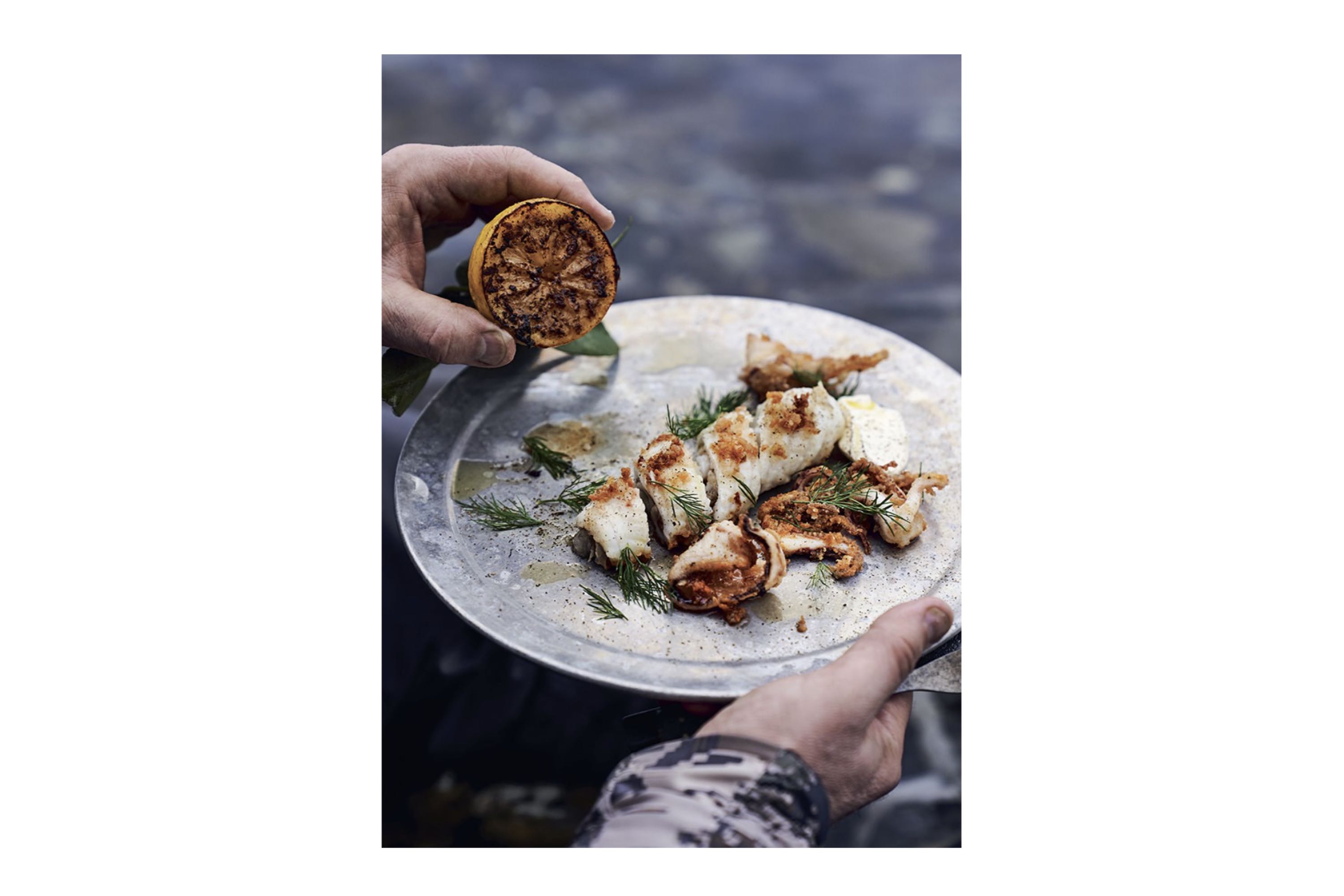 Brændt, røget, hængt, sprængt: Walk on the wild side – opskrifter fra kysten og skoven / Nikolaj Juel og Columbus Leth