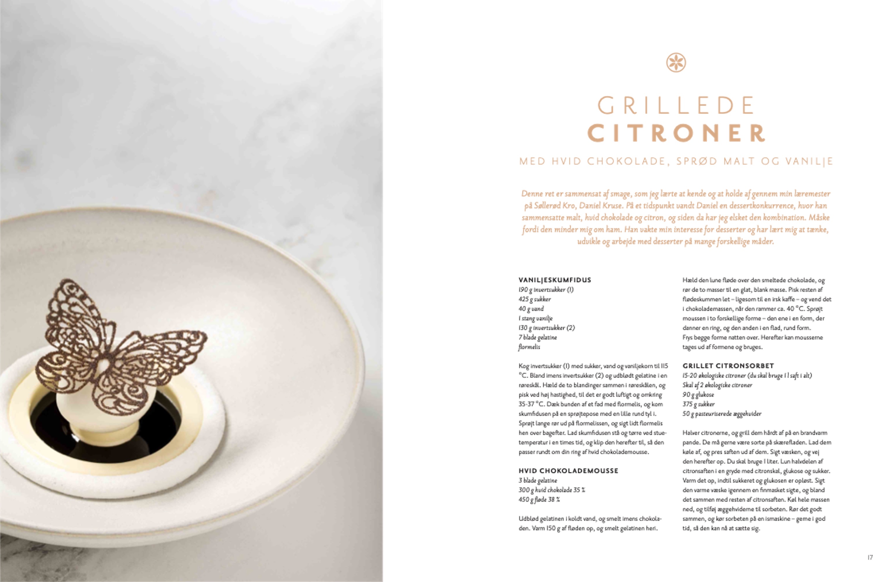 Min dessertbog – Historie, håndværk og passion / Casper Sundin, Helle Brønnum Carlsen og Flemming Gernyx