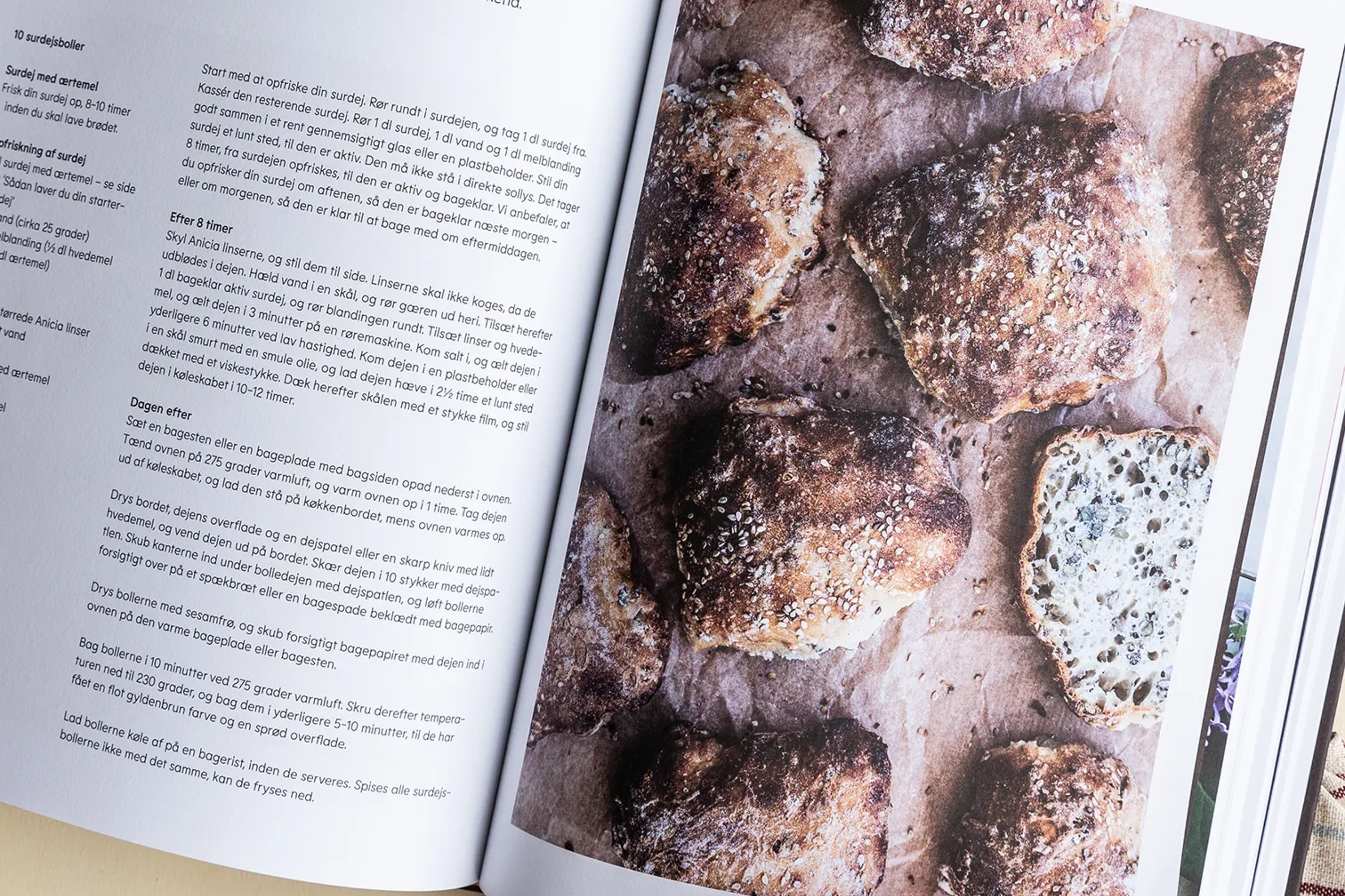 Bag med bælgfrugter