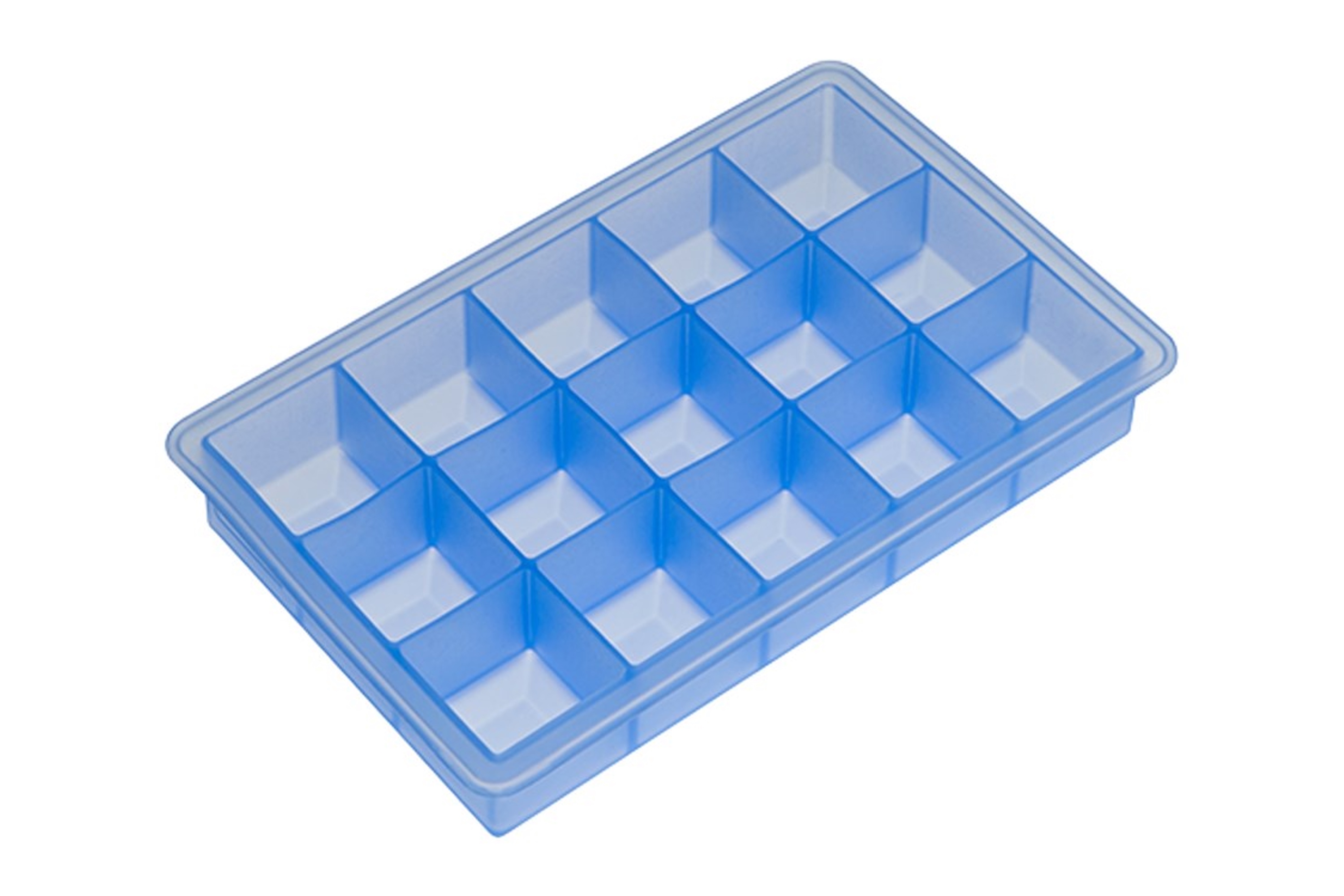 Isterningbakke til kuber, 3x3 cm, silikone