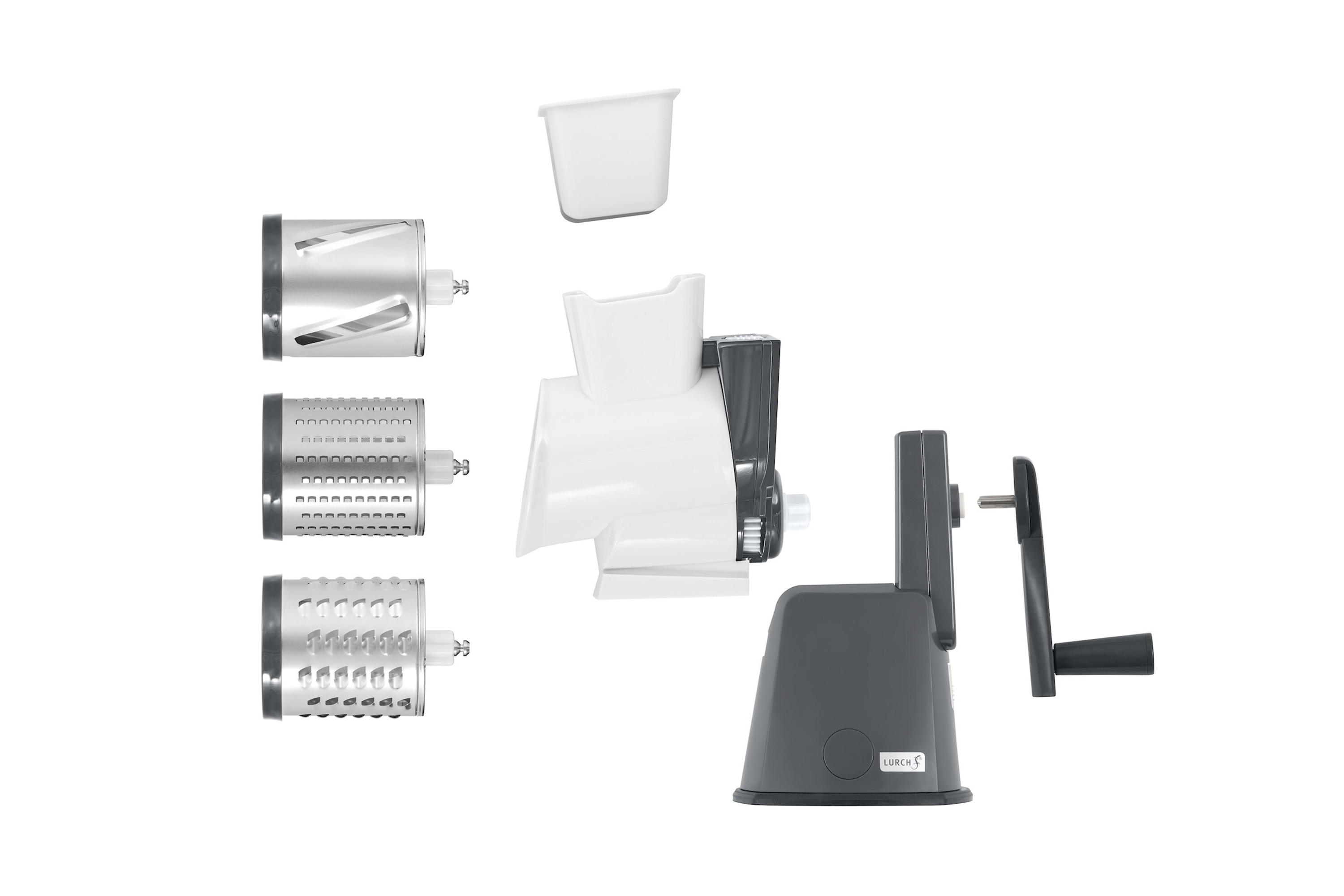 Råkostmaskine, 3 rivejern