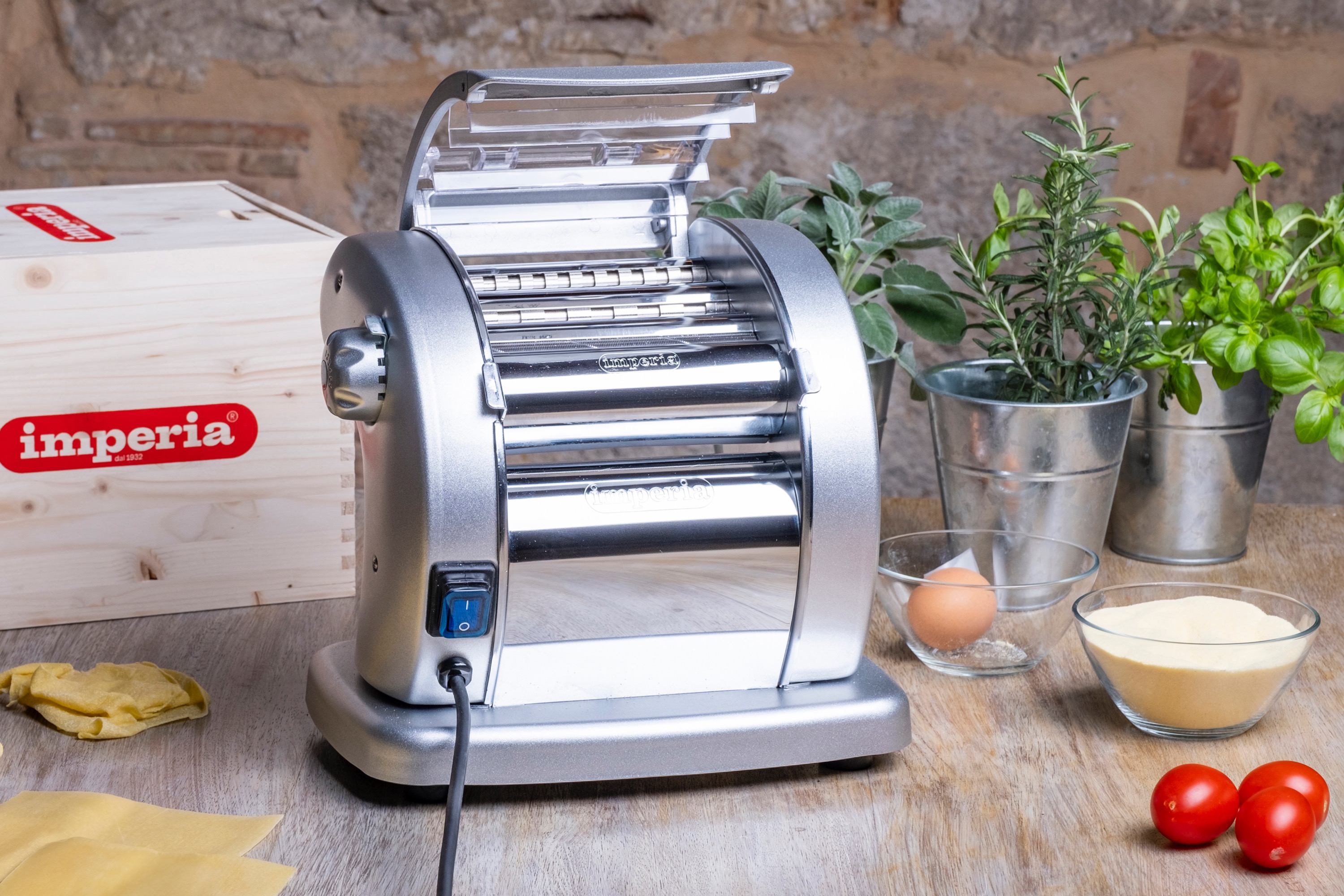 Pastamaskine med motor, PastaPresto