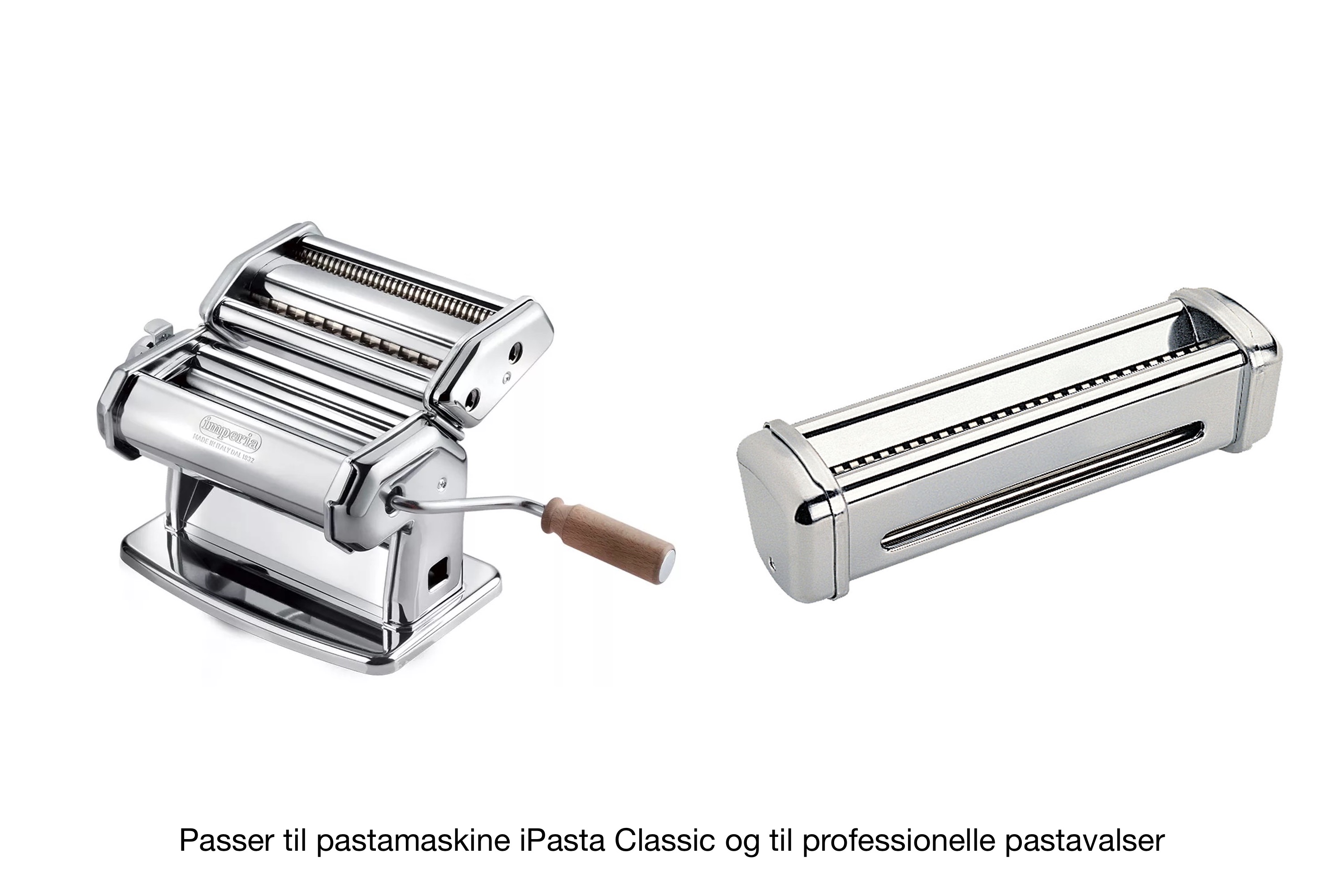 Håndsving til pastamaskine iPasta Classic og prof. pastavalser